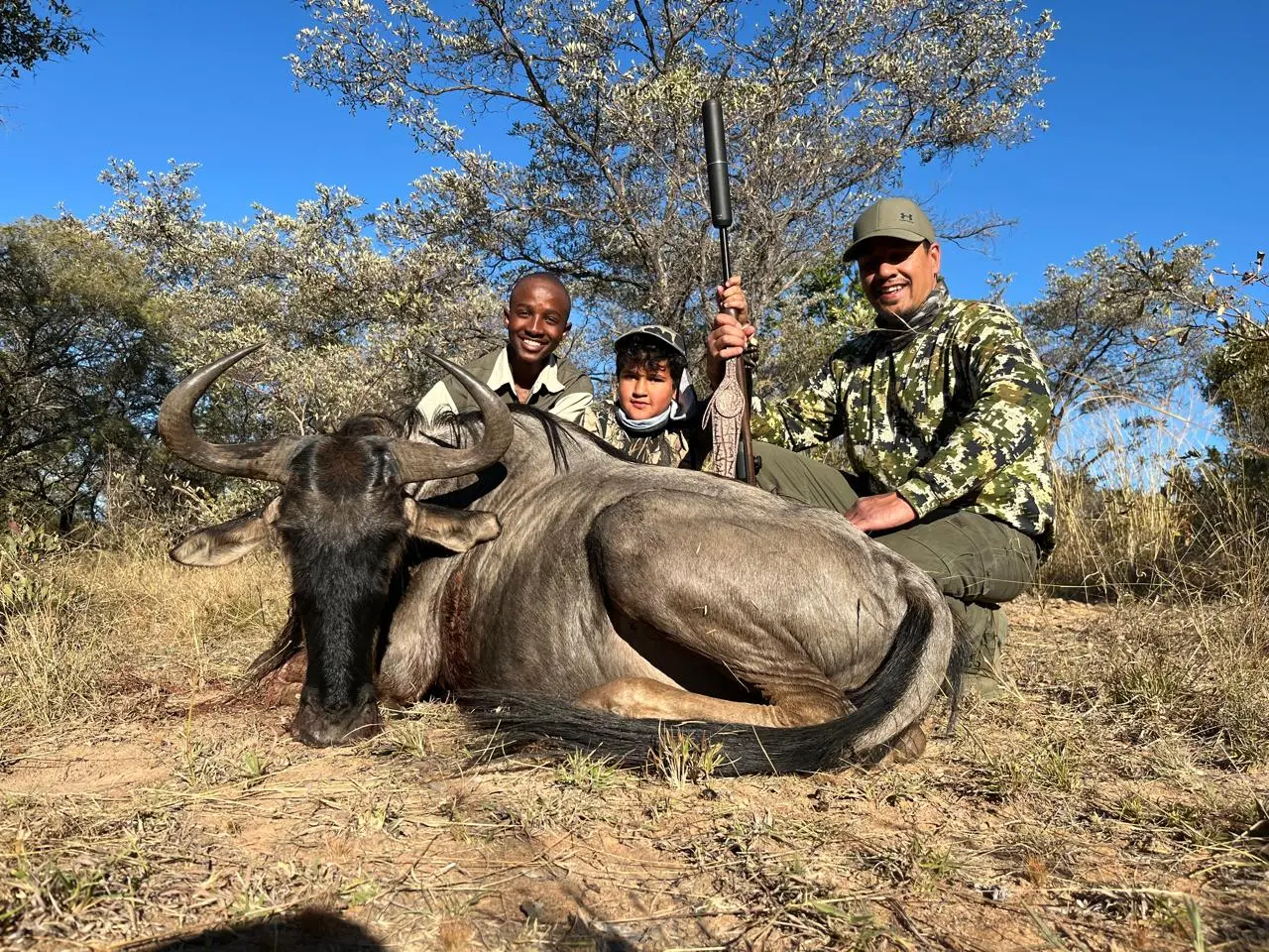 A full team in the field