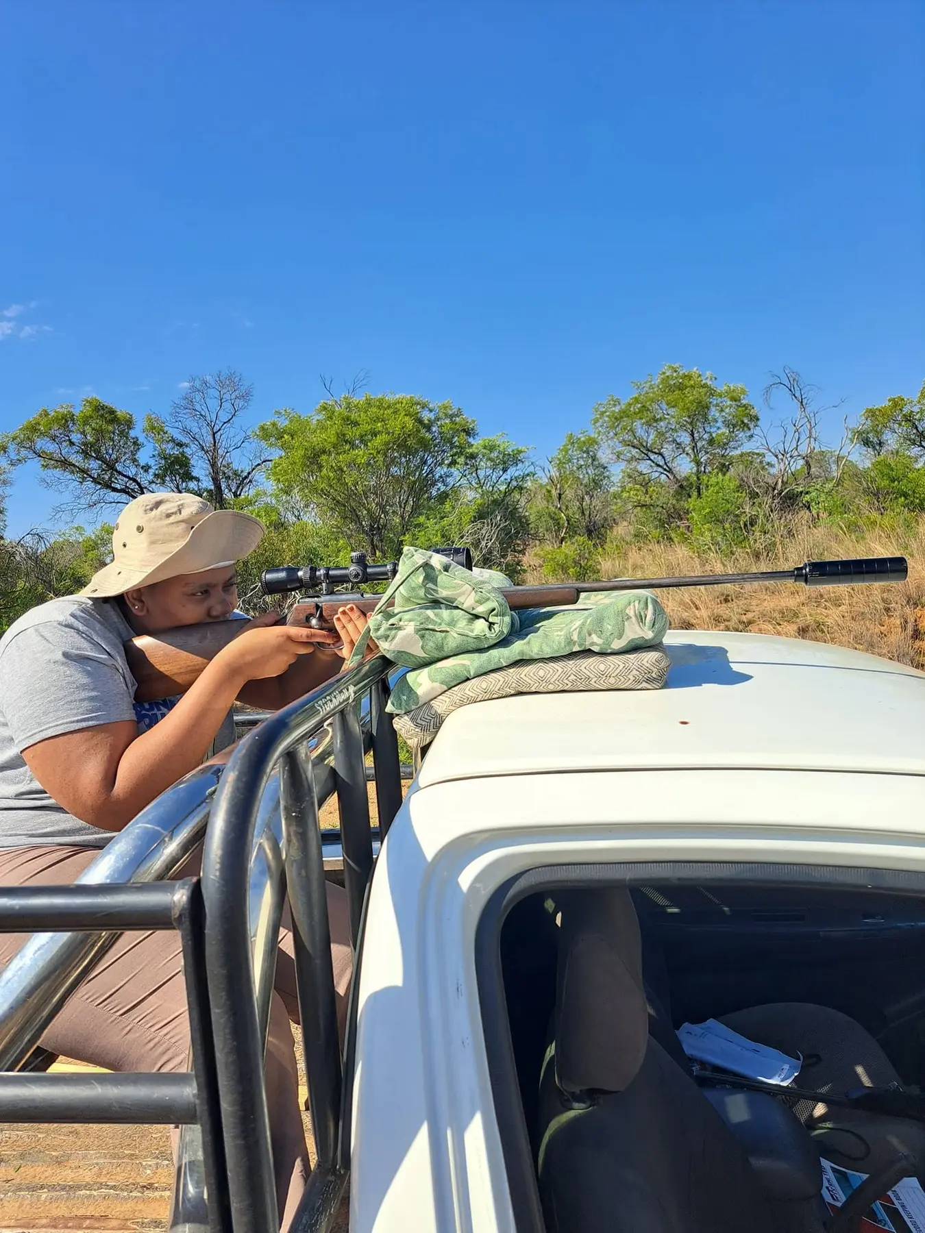 Taking the steady shot